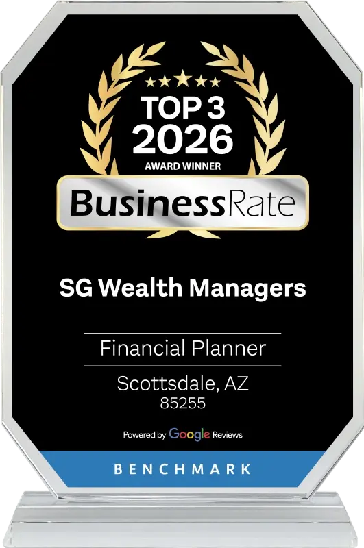 SG Wealth Managers - Top 3 2026 BusinessRate Award Winner